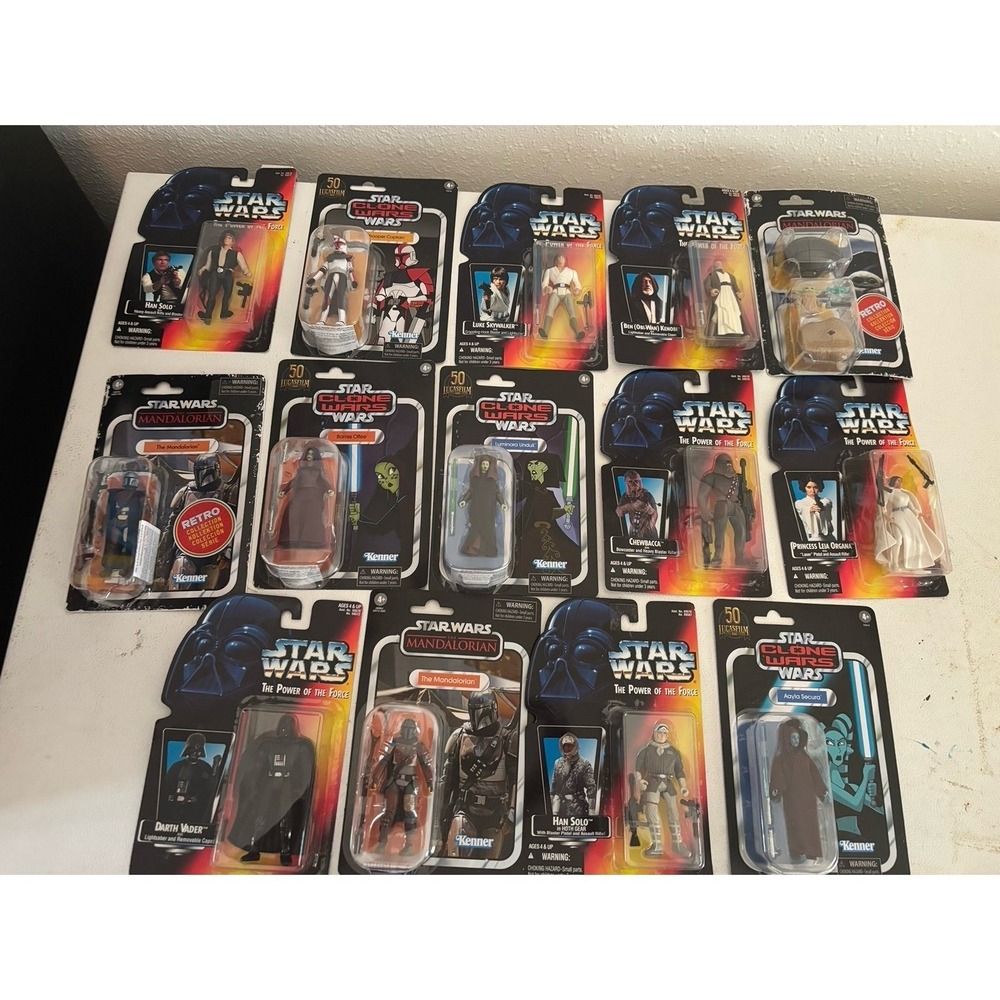 wow !! Star Wars action Figures collection lot brand new in packaging - Picture 1 of 7